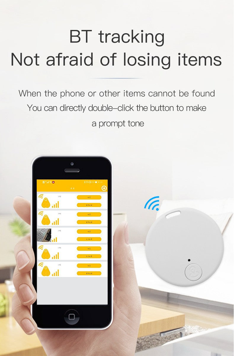 Mini GPS Tracker com Bluetooth 5.0, Dispositivo Anti-Lost, Pet, Crianças, Bolsa