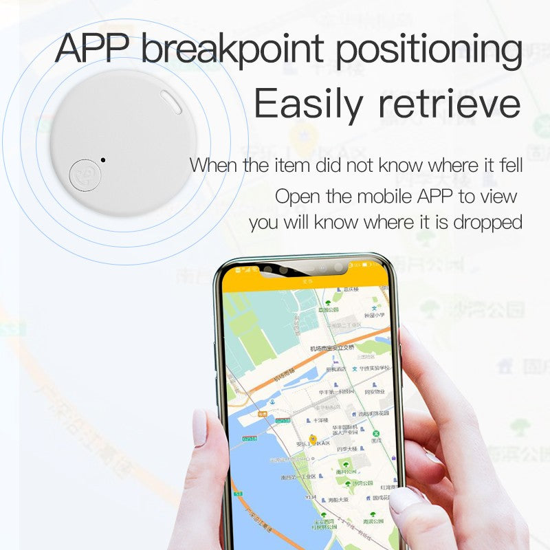 Mini GPS Tracker com Bluetooth 5.0, Dispositivo Anti-Lost, Pet, Crianças, Bolsa