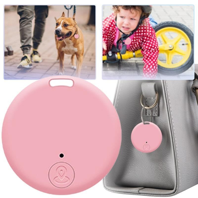 Mini GPS Tracker com Bluetooth 5.0, Dispositivo Anti-Lost, Pet, Crianças, Bolsa
