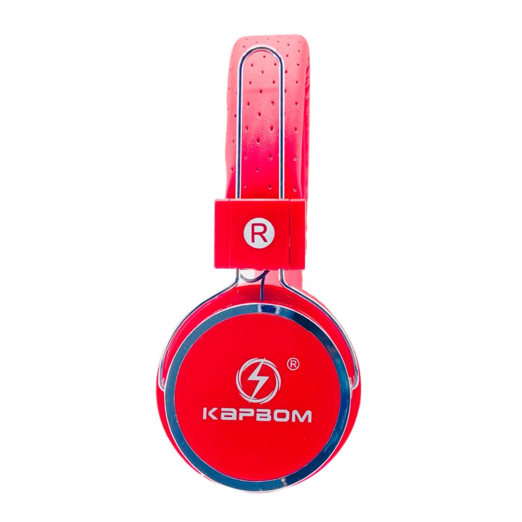 Fone Kapbom Headphone Stereo Bluetooth, Micro SD, AUX, MP3 KA-B05
