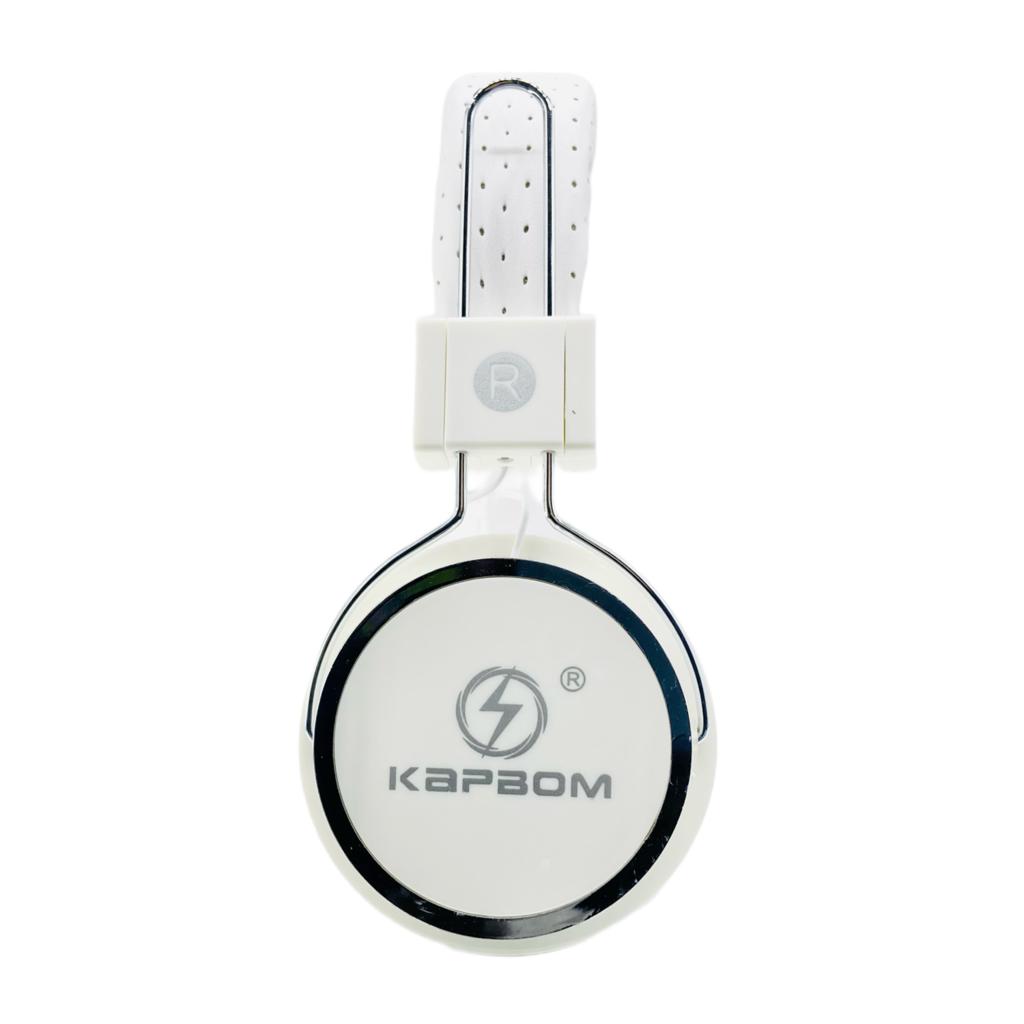 Fone Kapbom Headphone Stereo Bluetooth, Micro SD, AUX, MP3 KA-B05